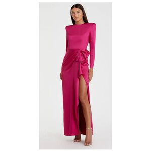 Mac Duggal Pink Maxi Dress